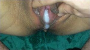 Je remplie la chatte de ma femme de sperme frais - Ejaculation interne