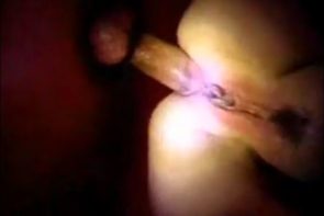 Video creampie anal d'une epouse baisee en gloryhole - Ejaculation interne